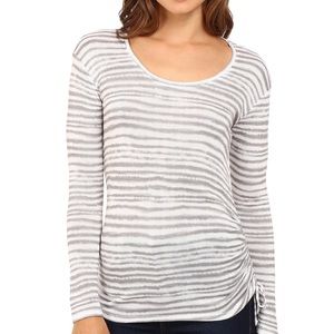 SPLENDID O'keefe Stripe Long Sleeve S NWT